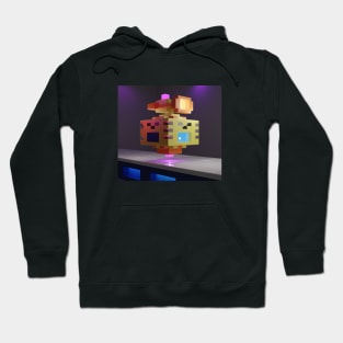 C64 Impossible Mission 3D Hoodie